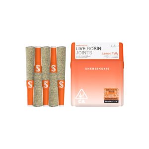 Sherbinskis | Lemon Taffy x Matcha Rosin Infused Minis | 5pk